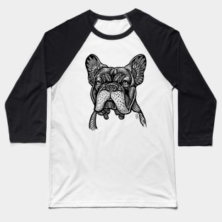 Ornamental French Bulldog Baseball T-Shirt